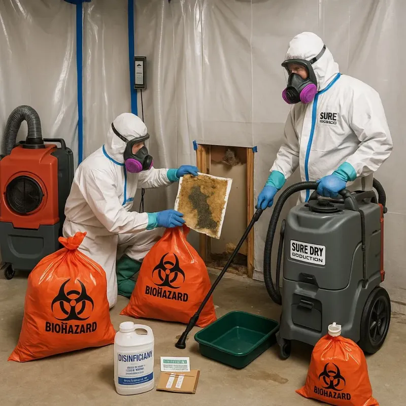 Contaminated Water Handling Protocols process in Somonauk, IL